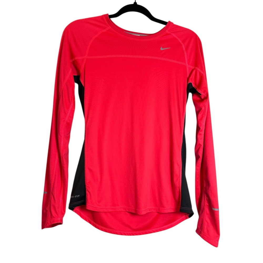 Nike Women's Long Sleeve Running Top Shirt Dri Fit M